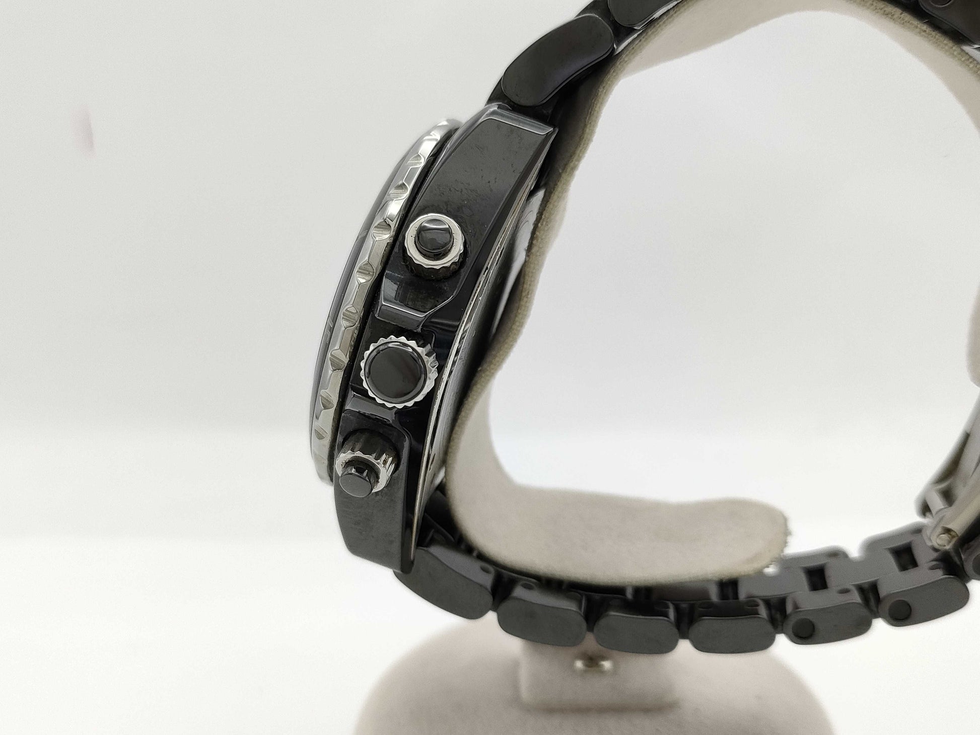 CHANEL J12 Chronograph H0940 DK27878 Black Dial Automatic Men's Watch