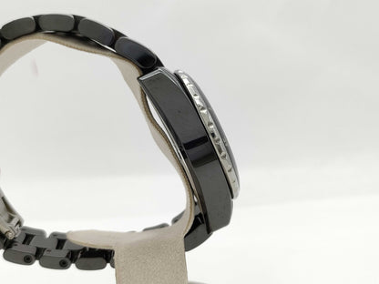 CHANEL J12 Chronograph H0940 DK27878 Black Dial Automatic Men's Watch