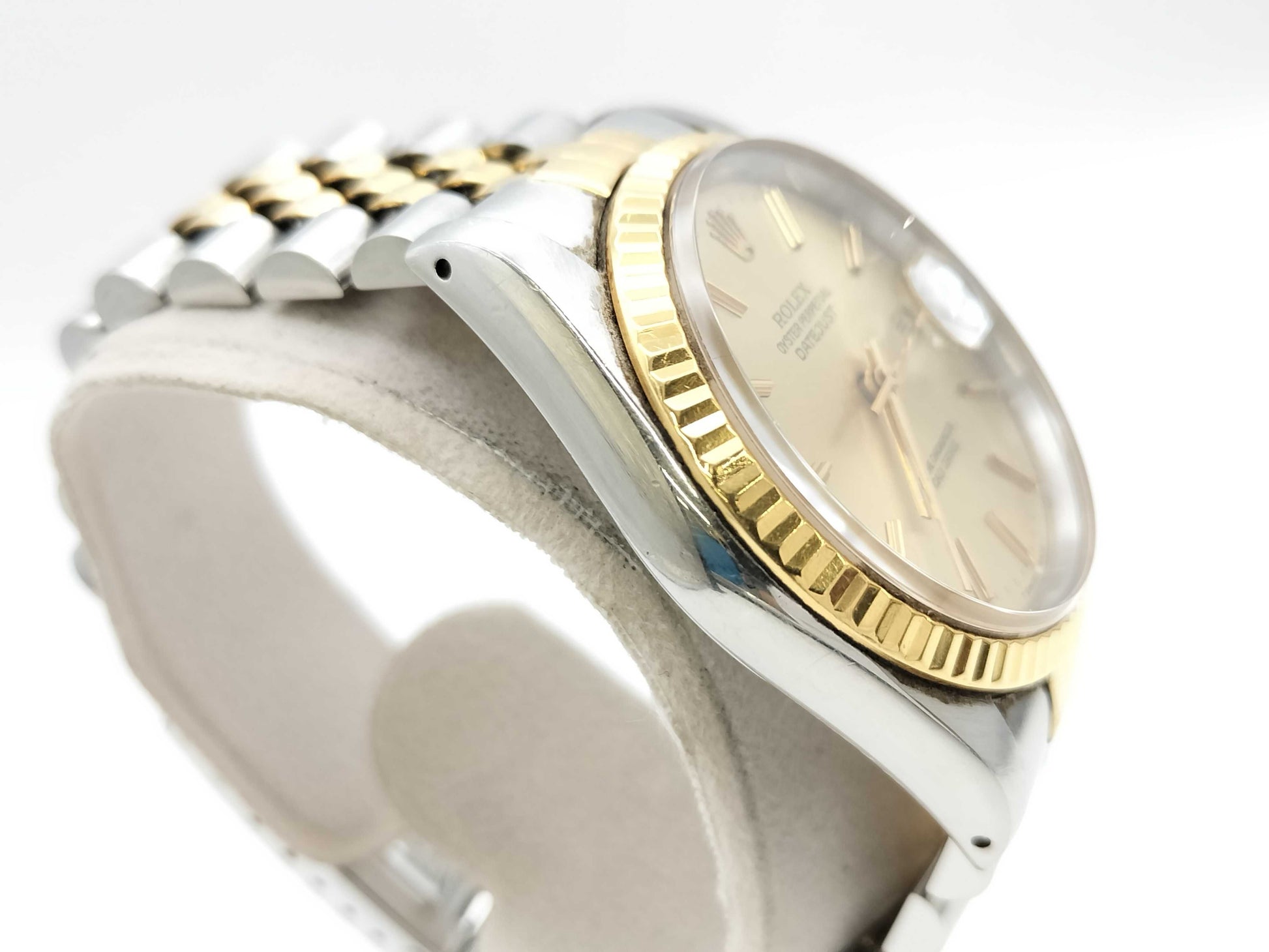 ROLEX Datejust 16233 E**0674 Champagne Dial Men's Watch