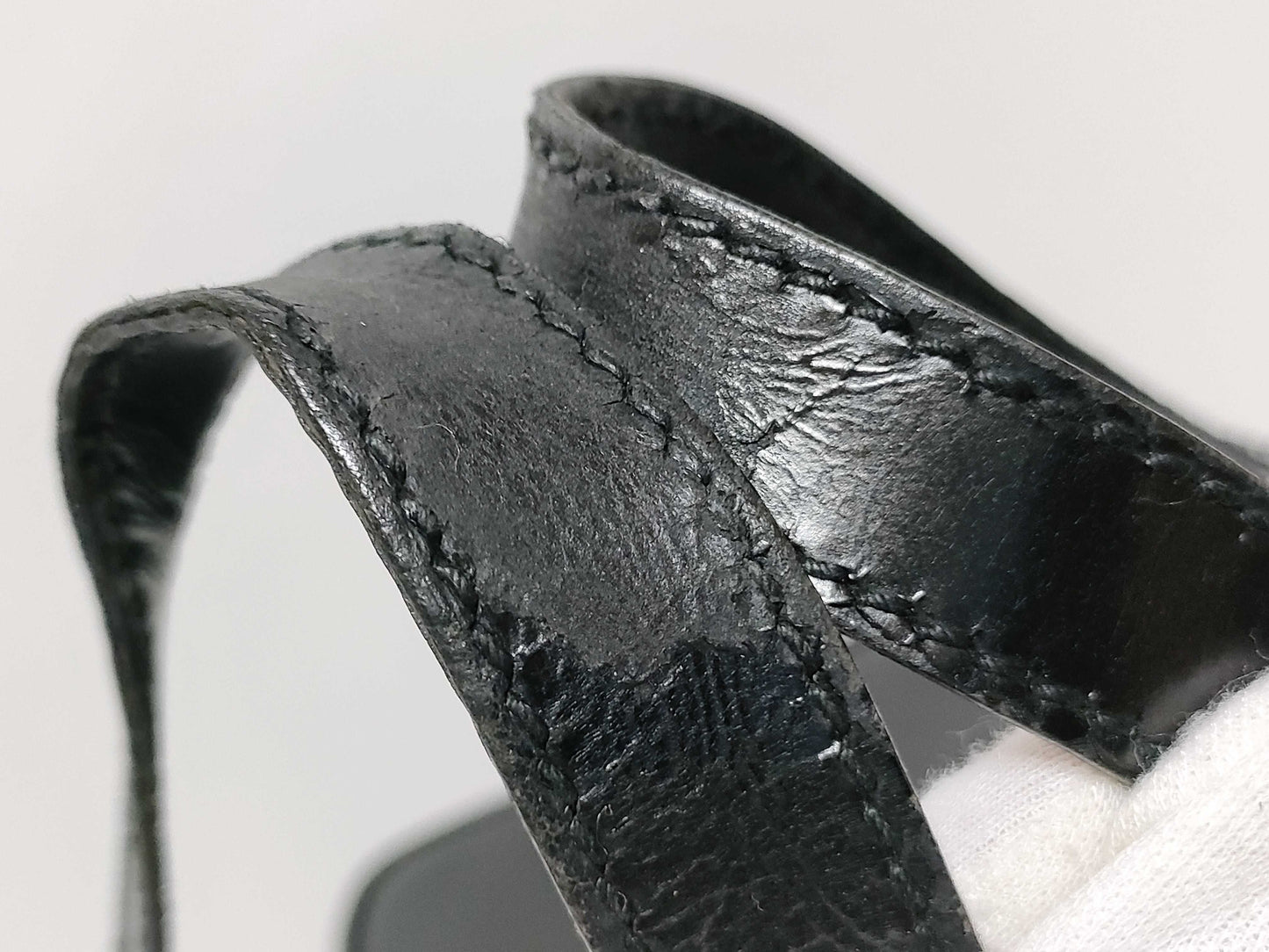 GUCCI Gucci Leather Vanity Bag Mirror Serial Vanity Bag