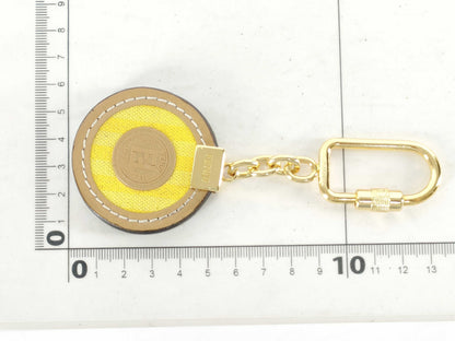 FENDI FF Pecan Keychain with Box