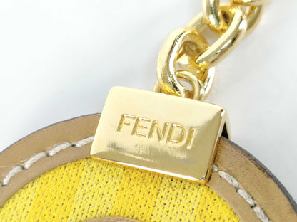 FENDI FF Pecan Keychain with Box