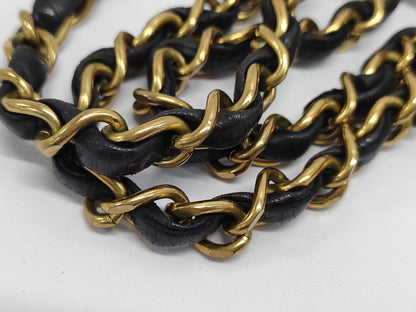 CHANEL CHANEL Lambskin Double Flap Shoulder Bag, No. 3, Shoulder Bag