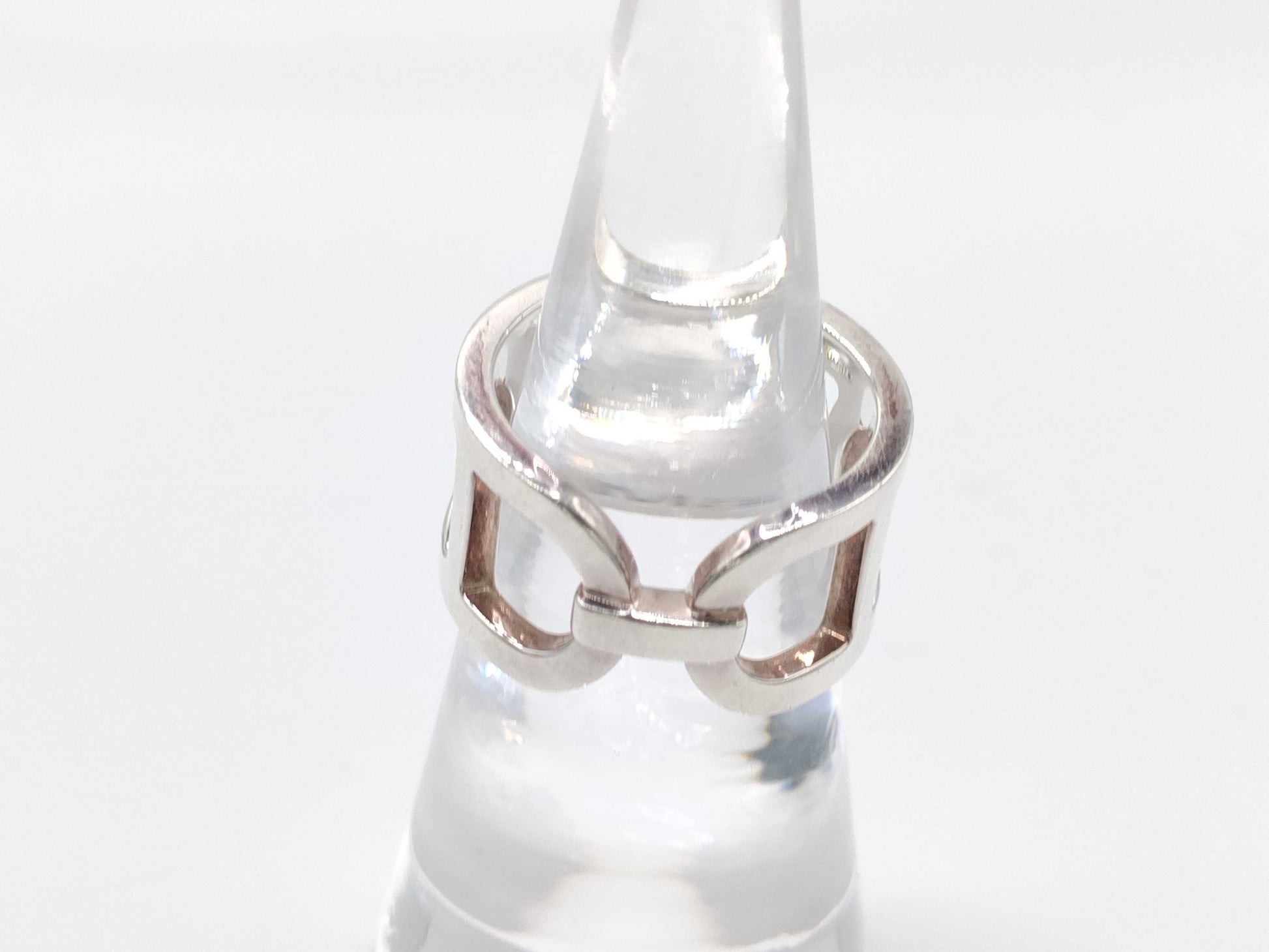 HERMES HERMES Ever Chaine d'Ancre Ring SV925 #51 Ring