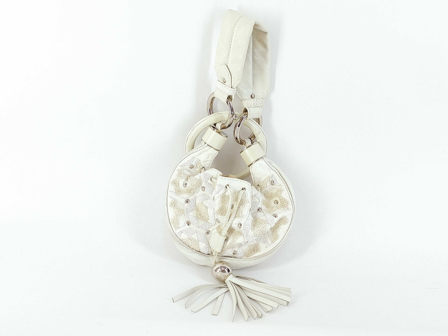 Chloe Beaded Stud Fringe Bag Chloe Handbag