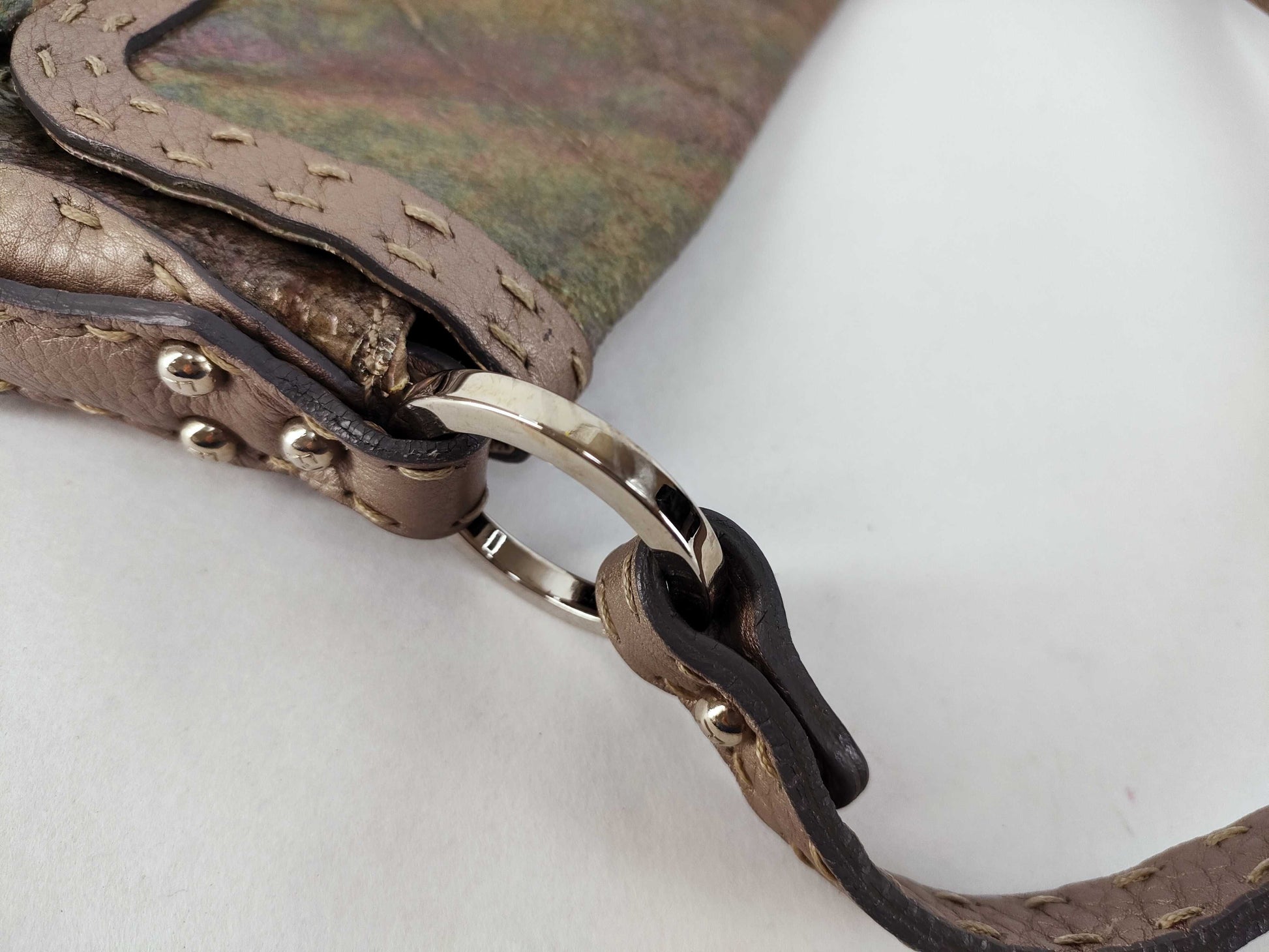 FENDI OPALESCENT LEATHER Fendi Shoulder Bag