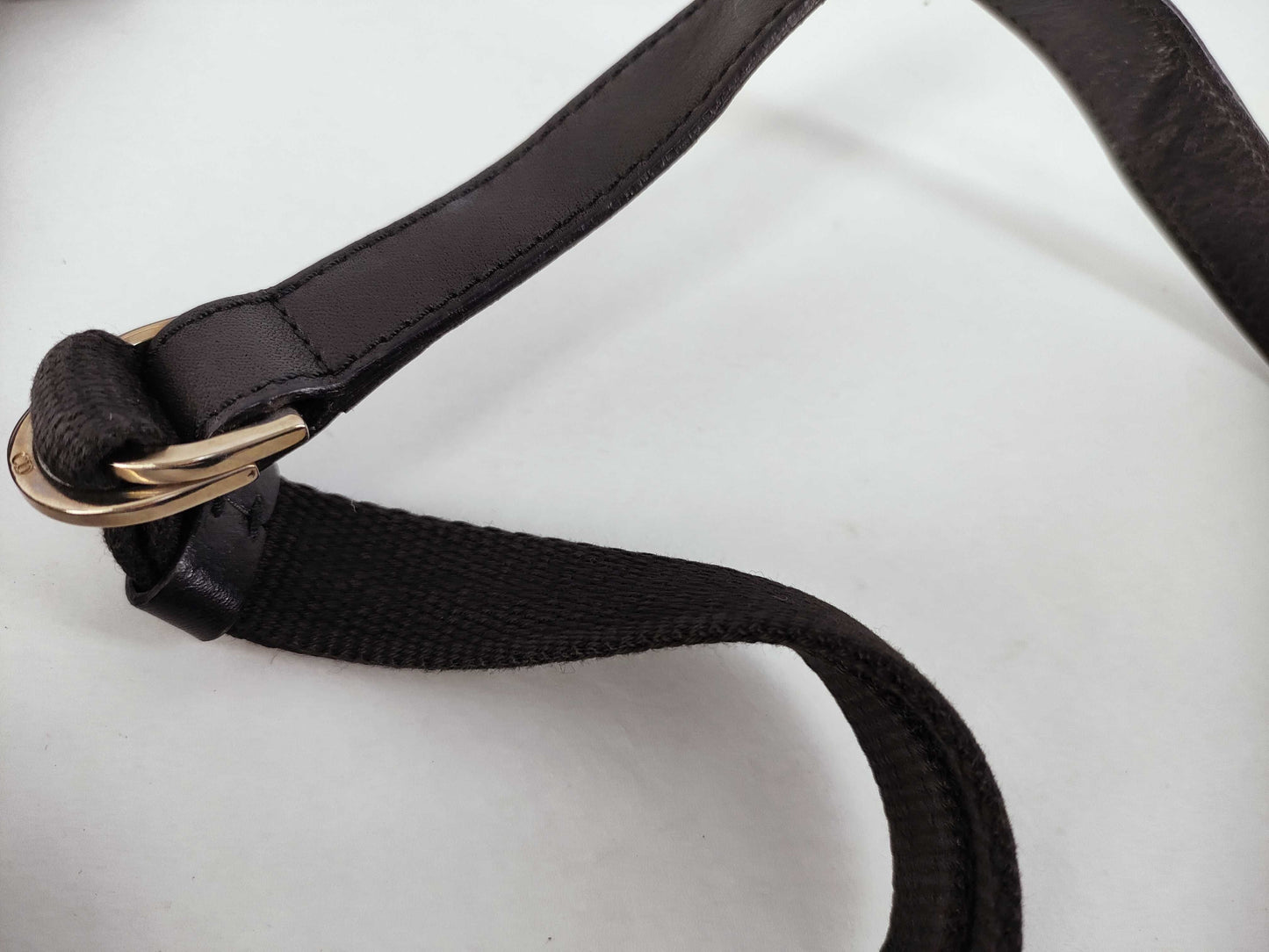 Dior Trotter Canvas/Leather/Shoulder Bag