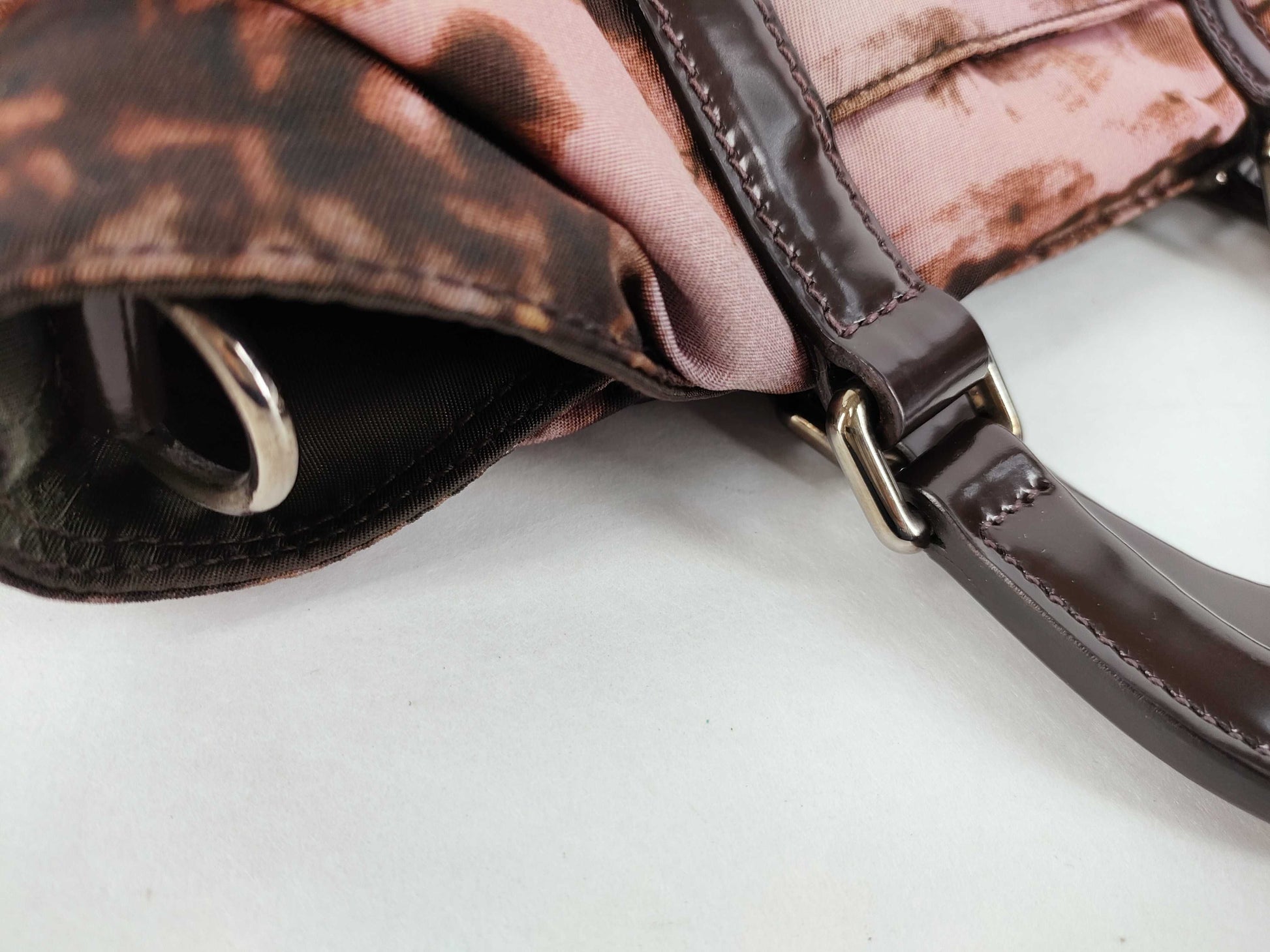 PRADA Nylon Prada 2-Way Handbag