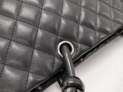 CHANEL Cambon Line Tote Bag in Black, Lambskin, 8956607
