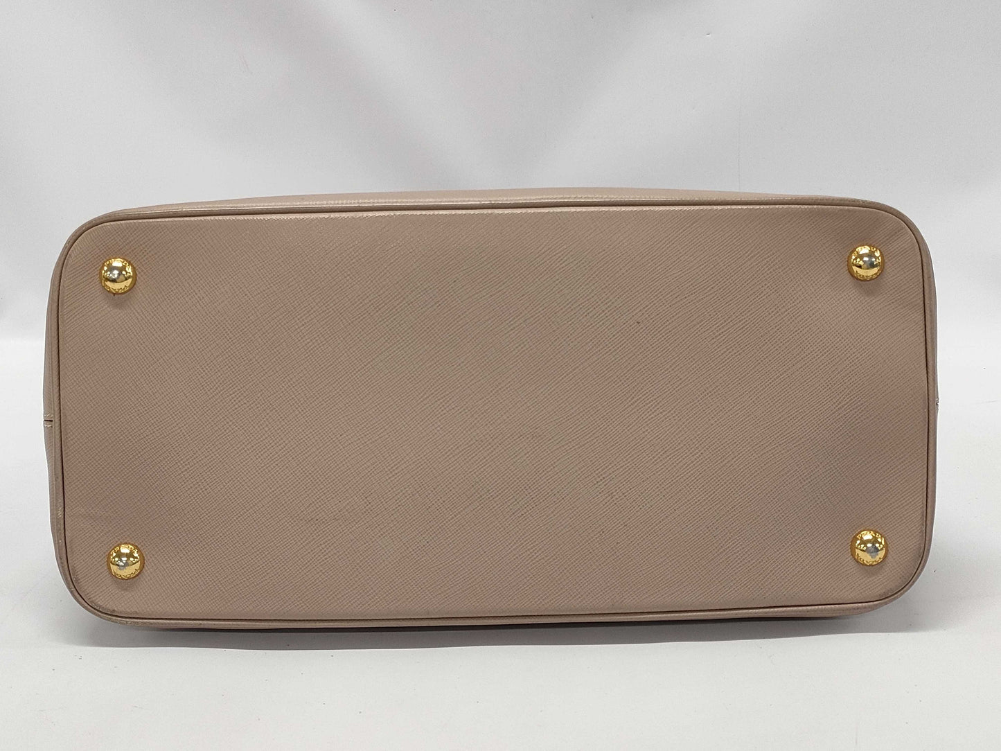 PRADA PRADA Logo Plate Saffiano 2-Way Handbag