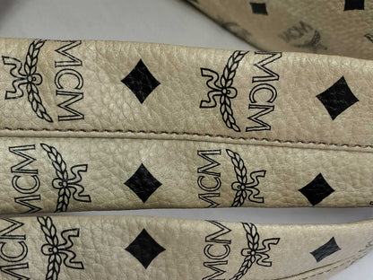 MCM Studded Stark Backpack in Visetos