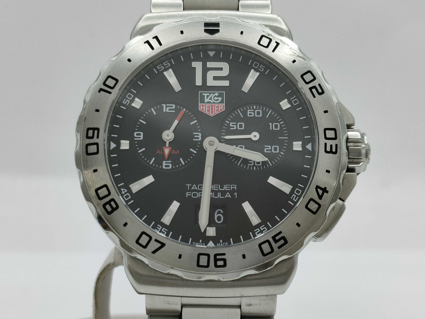 Tiffany & Co. Formula 1 WAU111A.BA0858 WRL3105 Quartz Black Dial Men's Watch