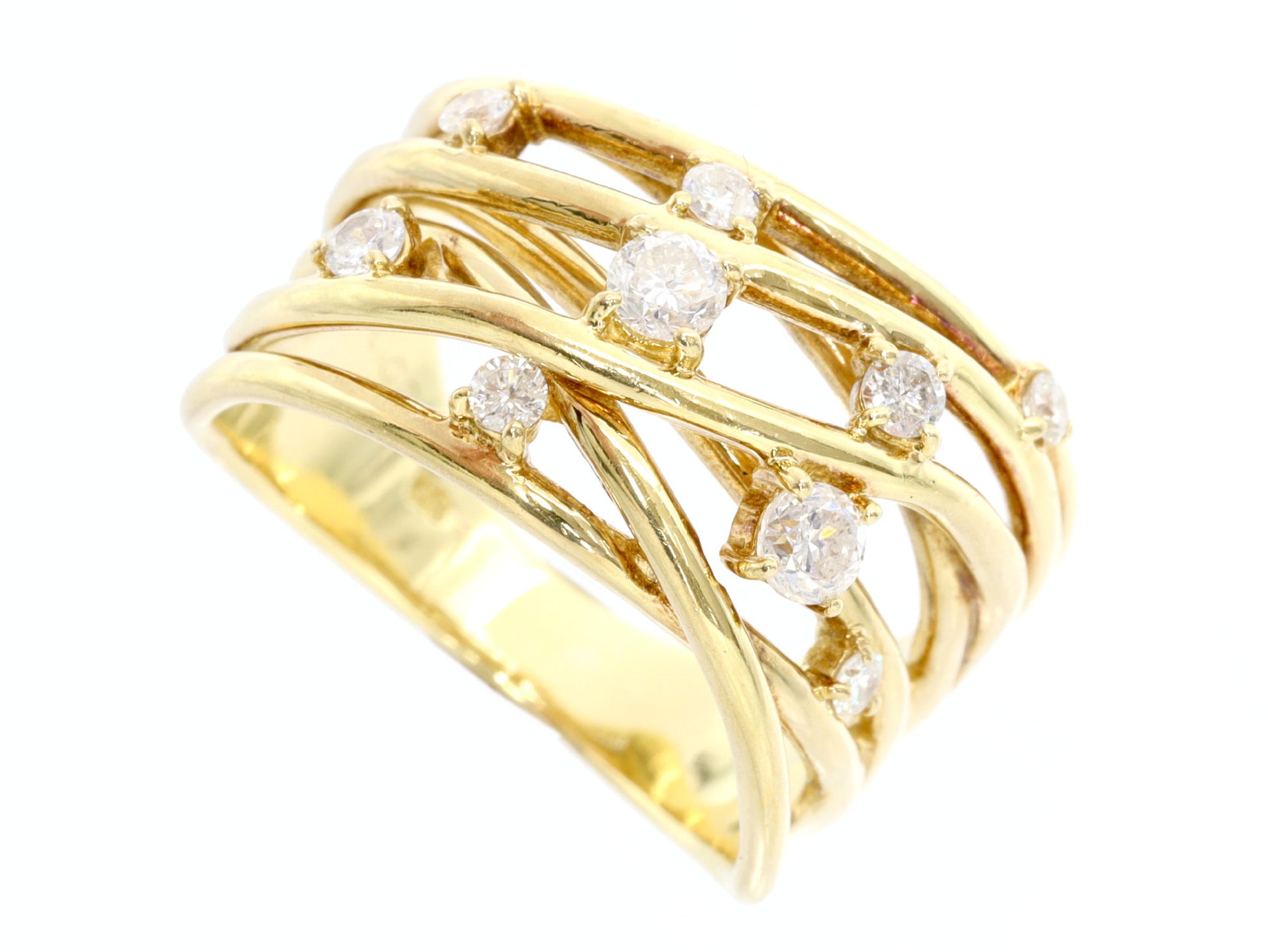 D0.52ct K18 10.5g Ring 