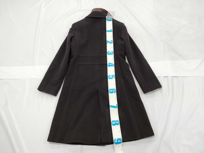 Burberrys Cashmere Blend Coat with Fur, Size 38, C-TK83 Coat