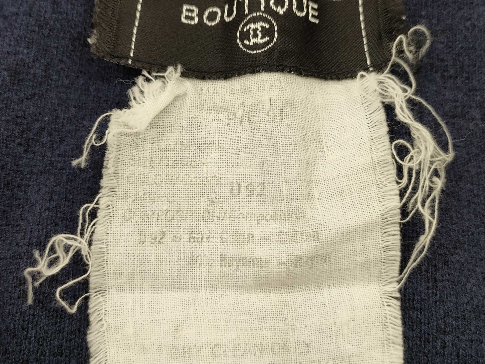 CHANEL BOUTIQUE Knit Dress with 12 Coco Mark Buttons