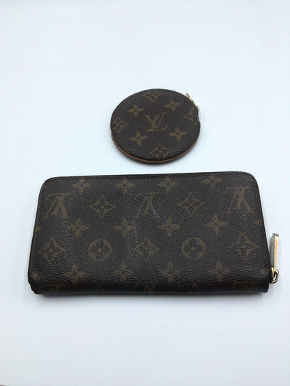 LOUIS VUITTON Louis Vuitton long wallet and coin case set