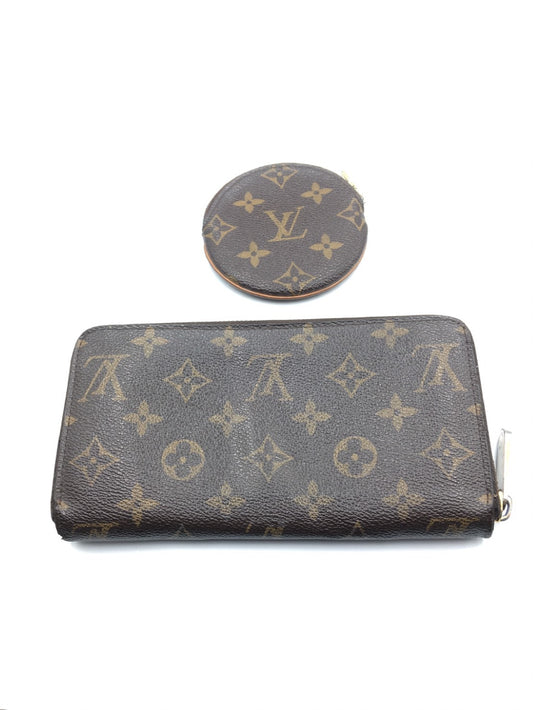 LOUIS VUITTON Louis Vuitton long wallet and coin case set