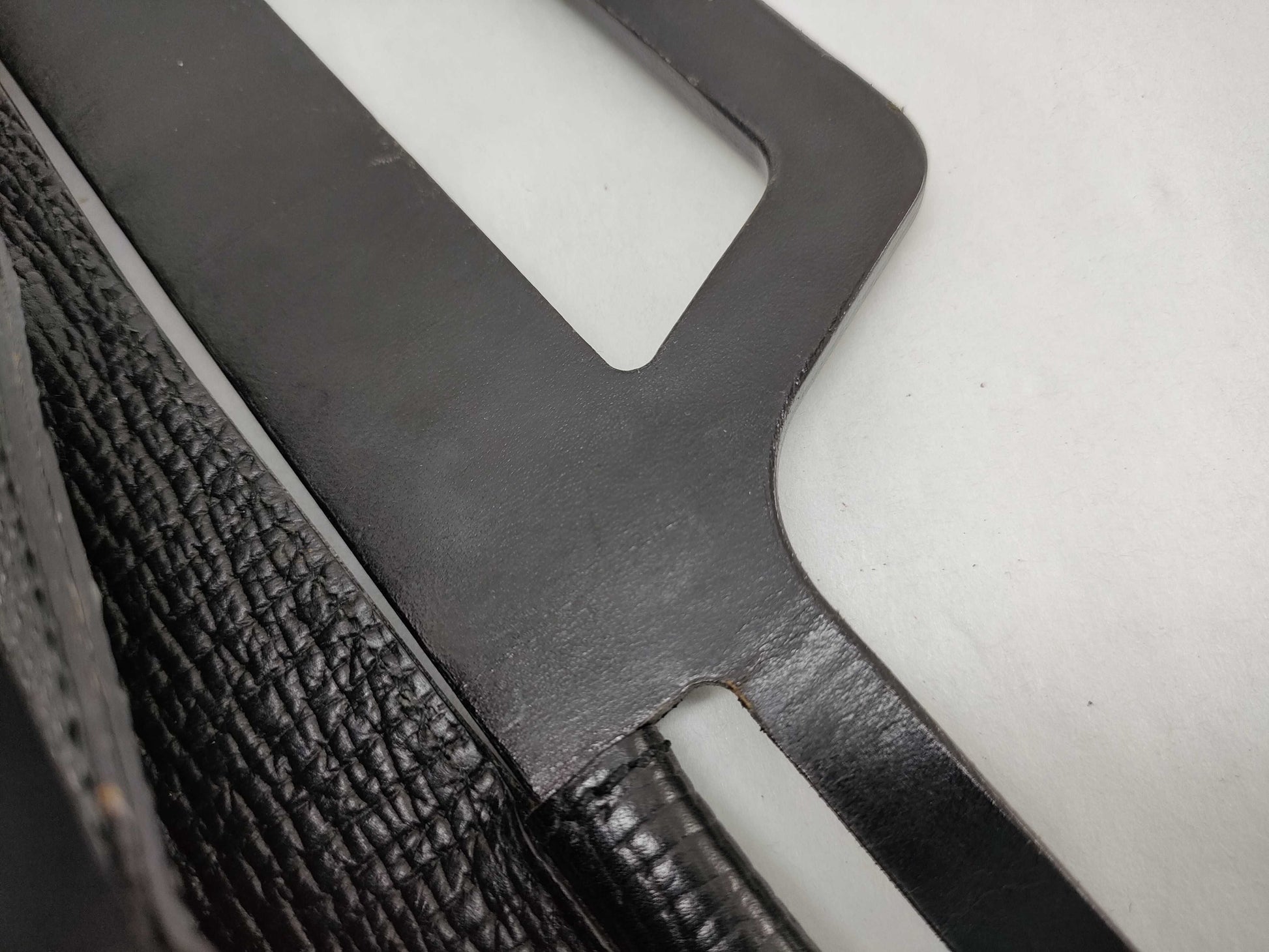 LOEWE Wood Handle Tote Bag, 2-Way Leather, Black Handbag