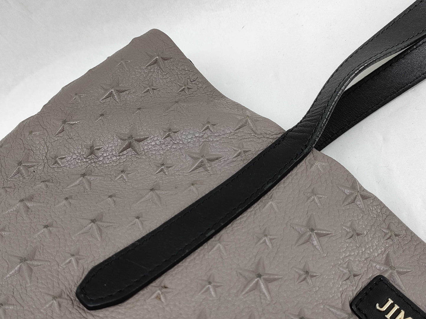 JIMMY CHOO Pimlico Embossed Star Tote Bag