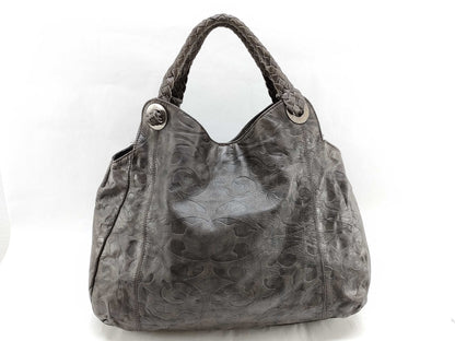 Falorni Arabesque Shoulder Bag, Genuine Leather Handbag