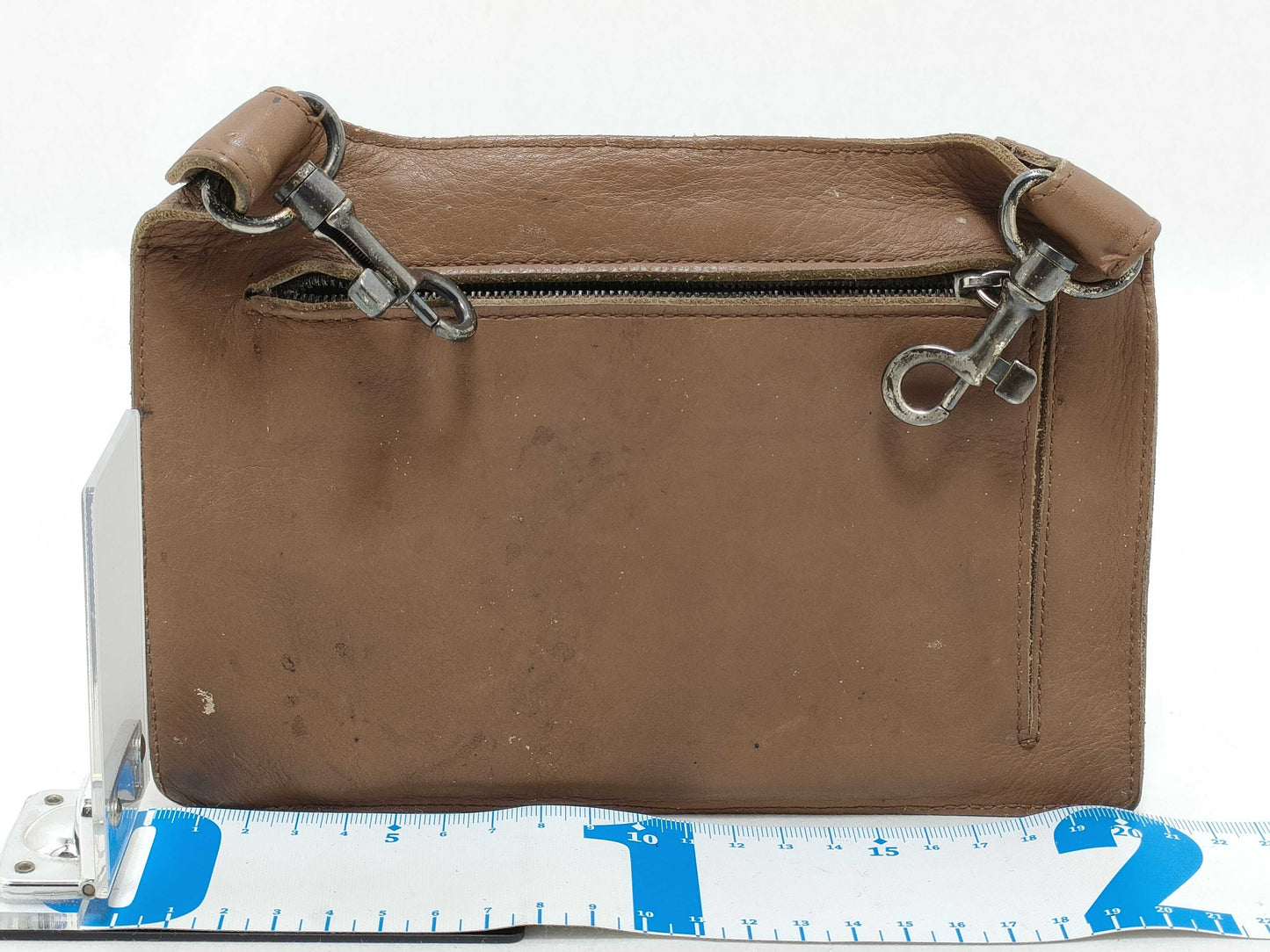 BOTTEGA VENETA Bottega Veneta body bag, waist bag, genuine leather, brown, waist bag