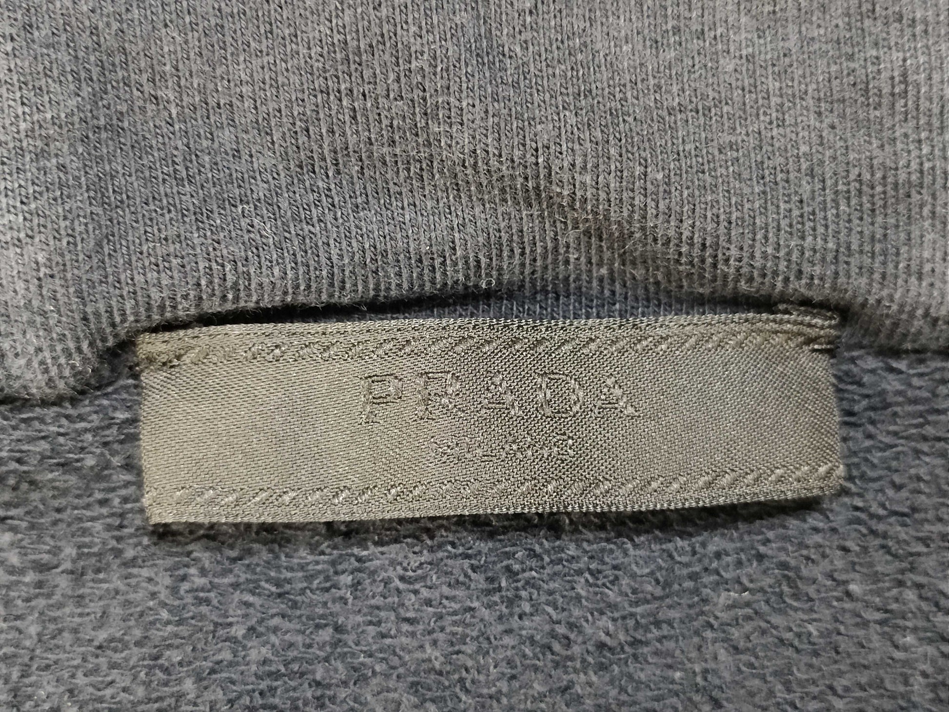 PRADA PRADA Hoodie Logo Top