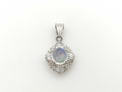 OP 1.410ct D 0.36ct PT900 3.6g Pendant Top 