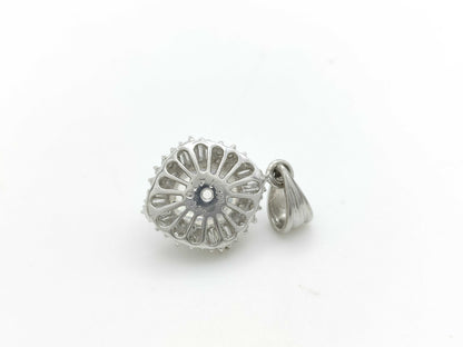 OP 1.410ct D 0.36ct PT900 3.6g Pendant Top 