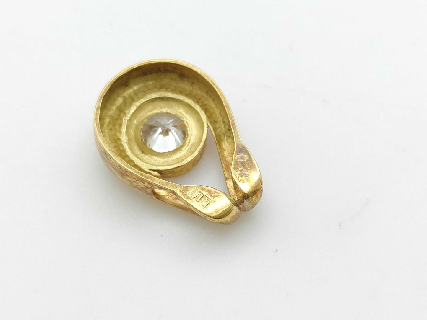 D0.40ct K18 1.7g Pendant Top 