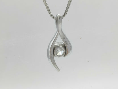 D1.01ct PT900/850 9.4g Necklace 