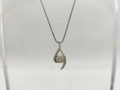 D1.01ct PT900/850 9.4g Necklace 