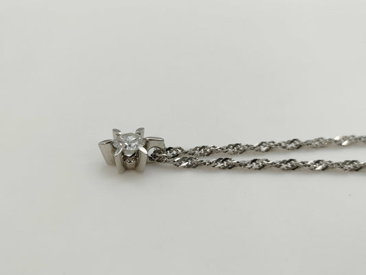 D1.004ct LDH PT850 8.3g Necklace 