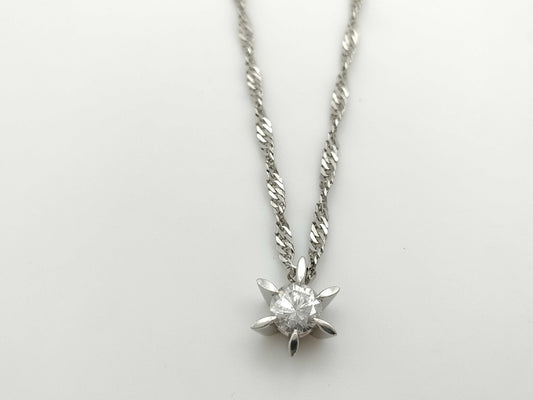 D1.004ct LDH PT850 8.3g Necklace 