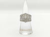D3.00ct PT900 10.2g Ring 
