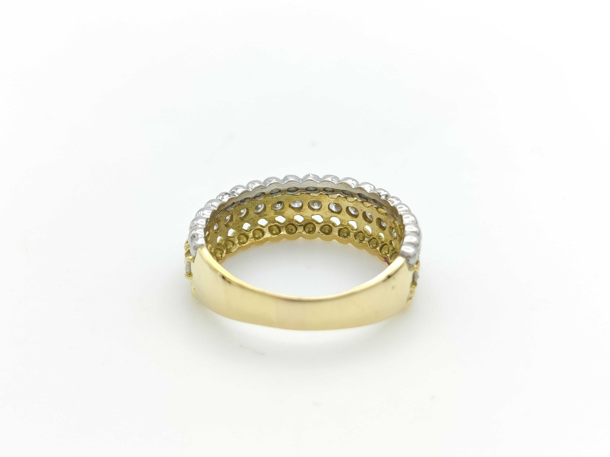 D0.50ct K18/PT900 4.7g Ring 