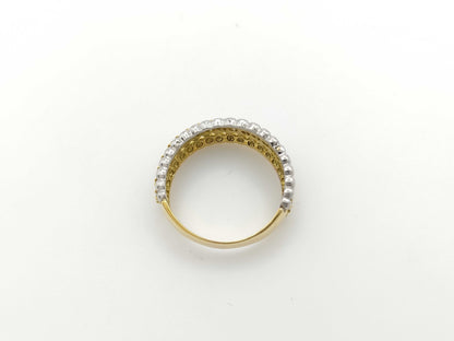 D0.50ct K18/PT900 4.7g Ring 