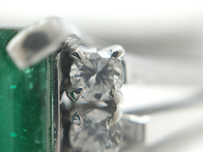 E1.60ct D0.18ct PT900 5.9g Ring 