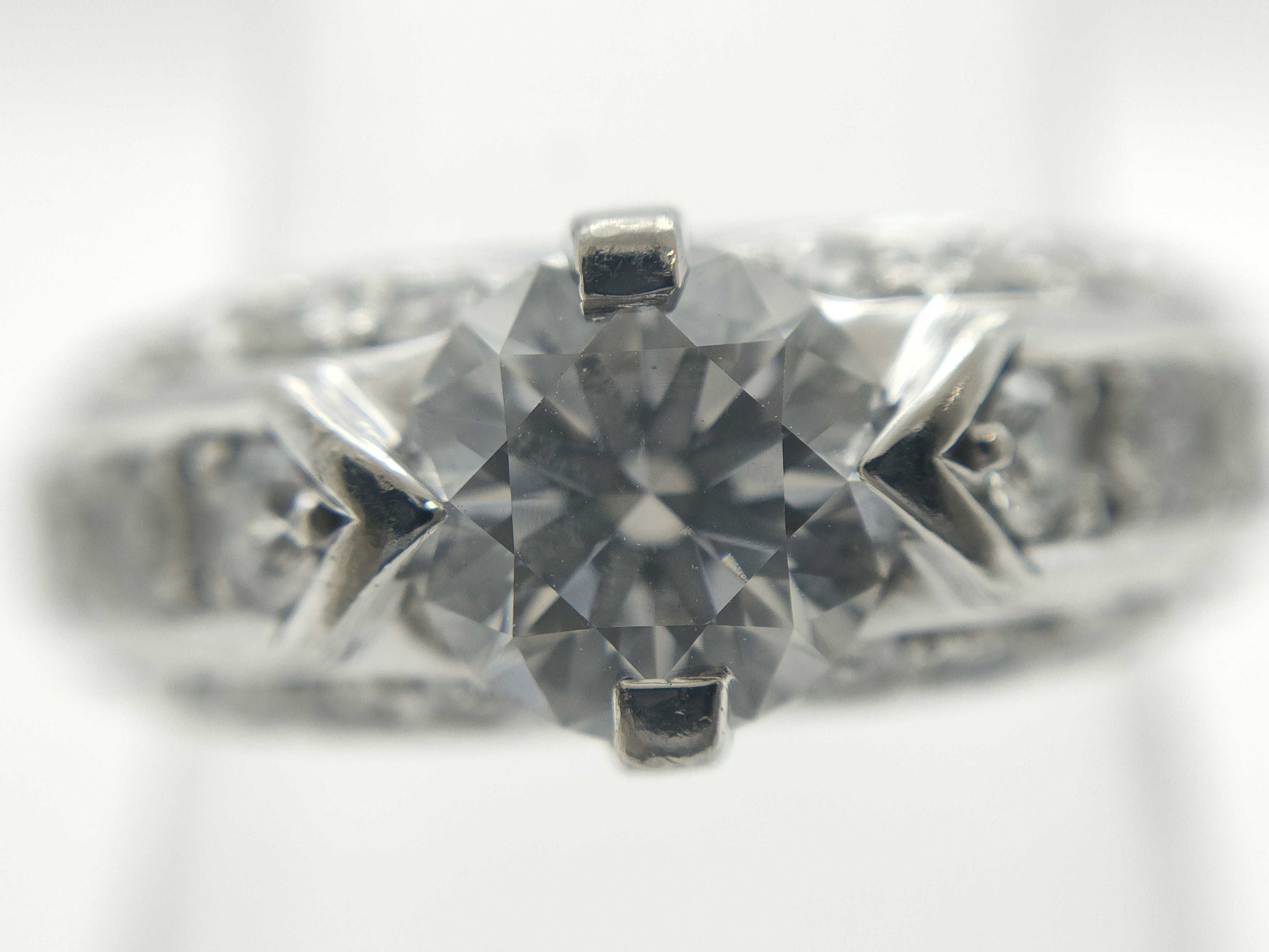 D1.004ct FD0.64ct PT950 9.2g Ring 
