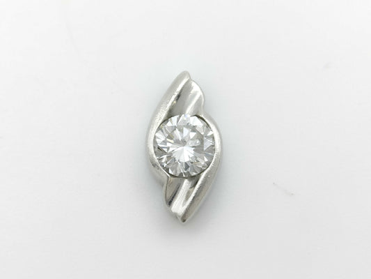 D1.01ct PT900 4.0g Pendant Top 