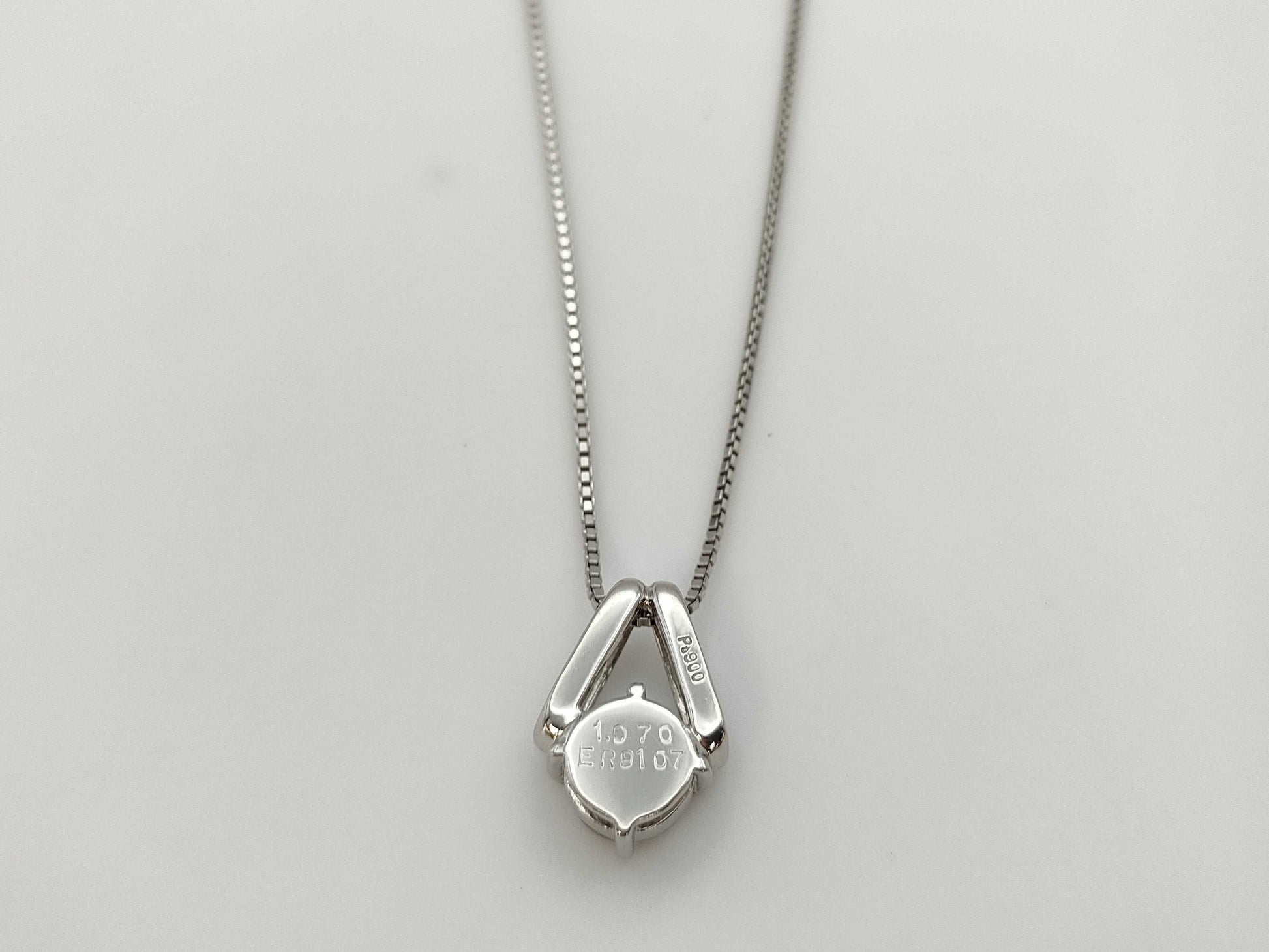 D1.070ct PT900/850 5.0g Necklace 