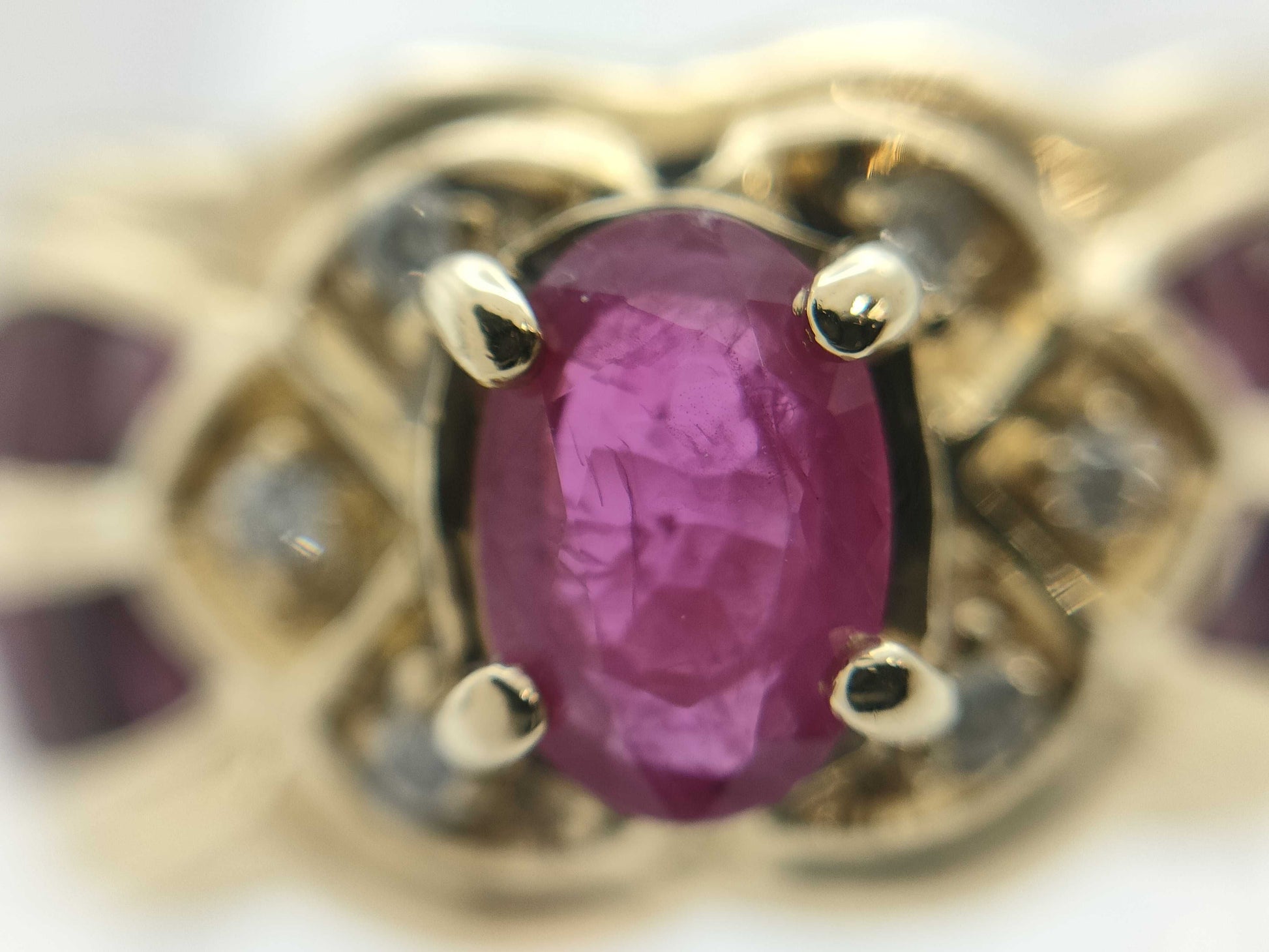 R2.36ct D0.04ct K18 6.8g Ring 