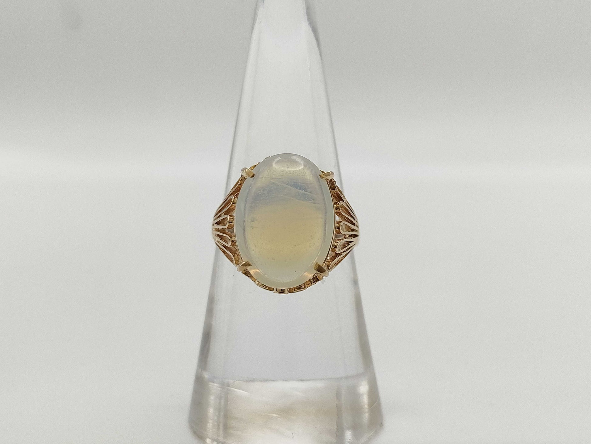 Colored Stone K18 3.9g Ring 