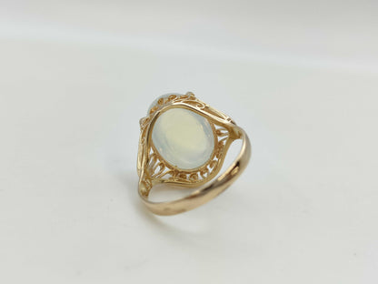 Colored Stone K18 3.9g Ring 