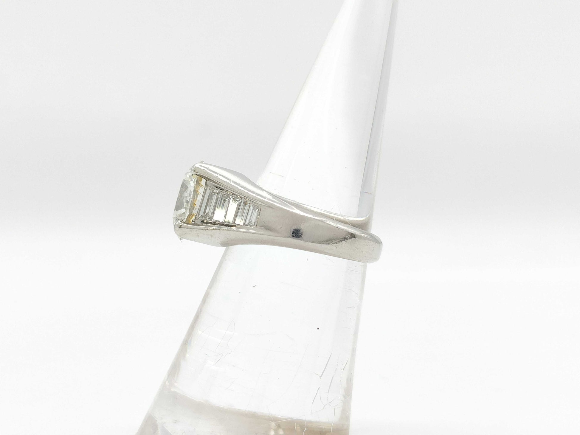 D3.115ct FD0.40ct PT900 9.5g Ring 