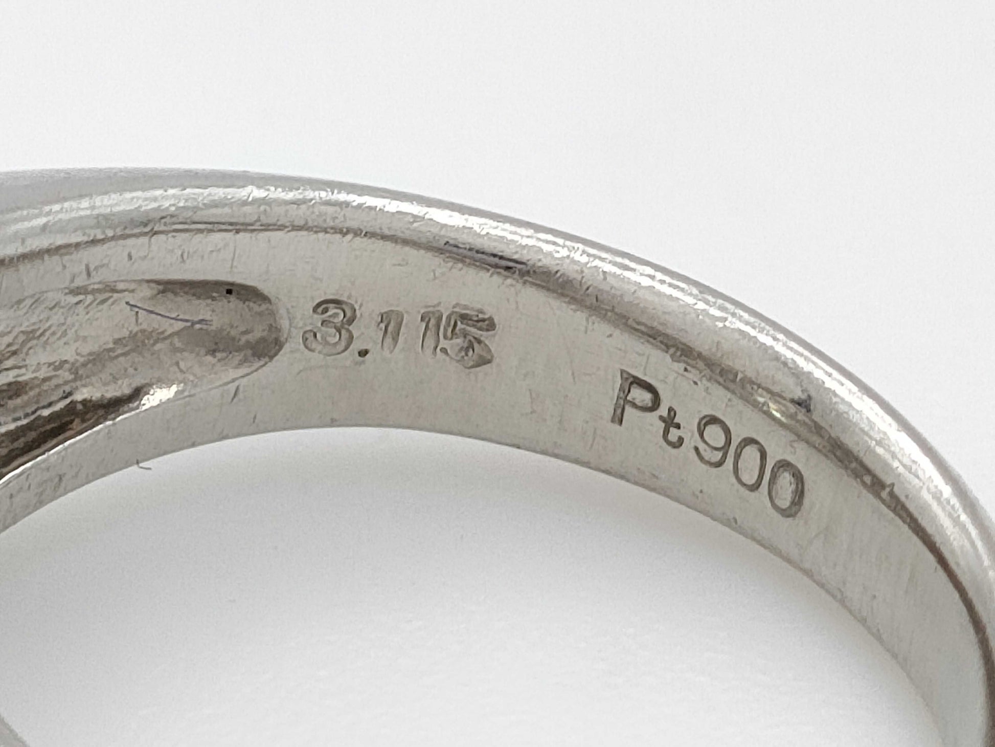 D3.115ct FD0.40ct PT900 9.5g Ring 