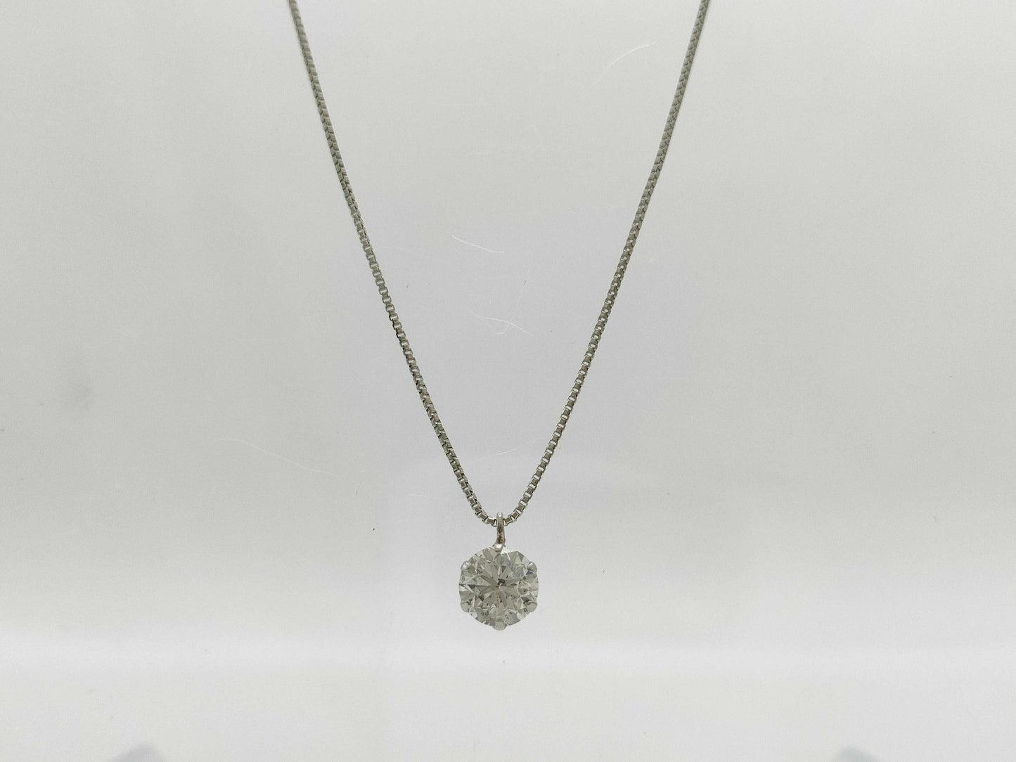 D0.543ct PT900/850 1.7g Necklace 