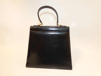 Yves Saint Laurent Black Leather Handbag