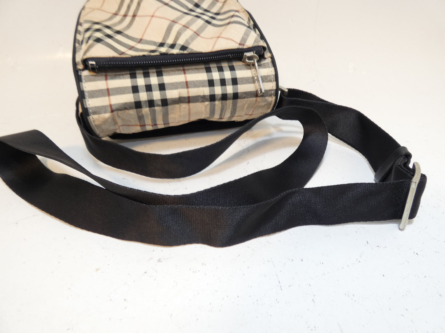 BURBERRY Nova Check Nylon Shoulder Bag