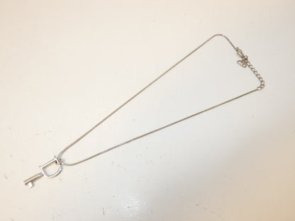 Dior Logo Key Necklace Necklace