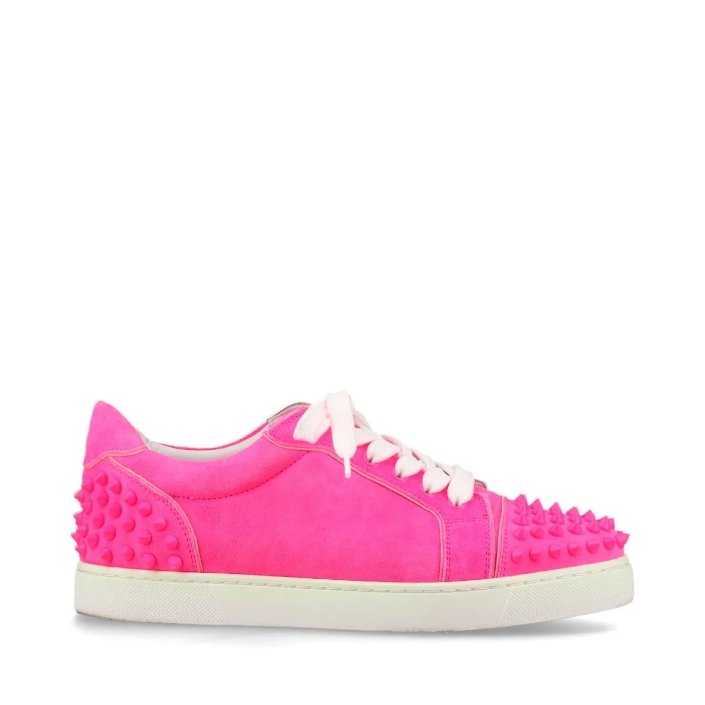 Christian Louboutin spiked stud suede sneakers, size 37